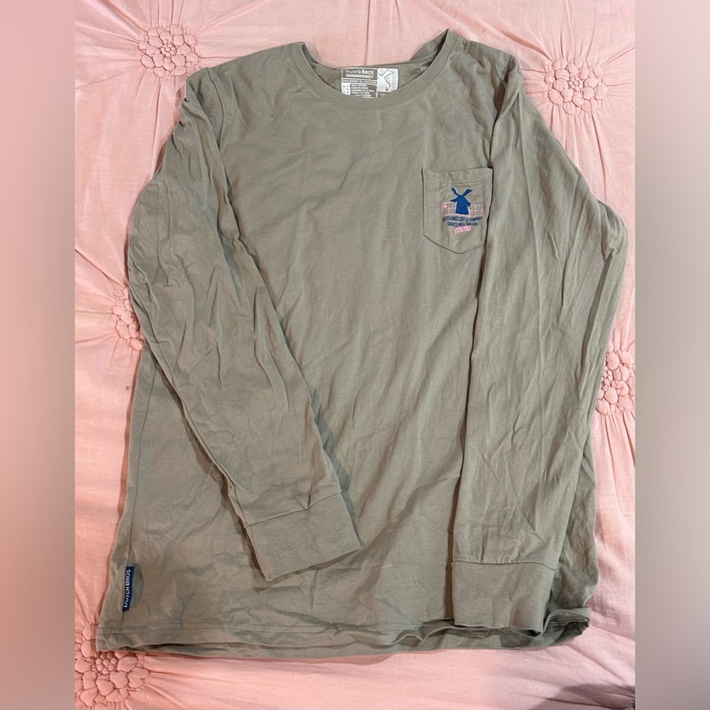 Long sleeve Dutch bros tee shirt